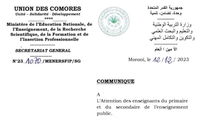 image Grève des enseignants : Le gouvernement menace de sanctionner les grévistes
